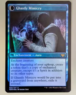Mirrorhall Mimic - Innistrad: Crimson Vow #68 Foil Rare - Near Mint - MtG - Image 2