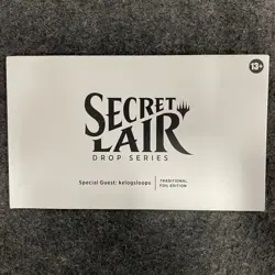 MTG: Secret Lair Special Guest: Kelogsloops Traditional Foil Ed., Sealed, Worn - Image 1