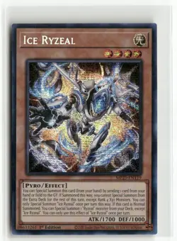 Yugioh Ice Ryzeal MP25-EN119 Prismatic Secret Rare NM 1st Ed - Image 1