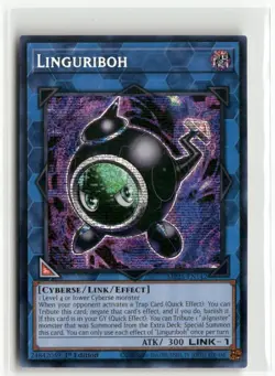 Yugioh Linguriboh MP25-EN142 Prismatic Secret Rare NM 1st Ed - Image 1