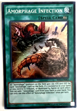 YuGiOh! - Amorphage Infection - SHVI-EN063 - Unlimited - Super Rare - Image 1