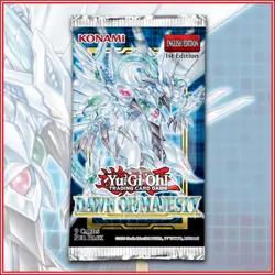 YuGiOh Dawn of Majesty PACK BOOSTER (9 Cards) FACTORY SEALED?? - Image 1