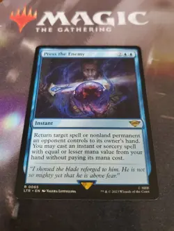 Mtg. Press the Enemy. Lord Of The Rings. Pack Fresh - Image 1