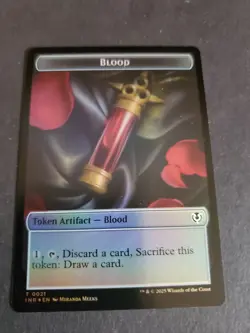 MTG - Zombie/Blood Token (Foil) - Innistrad Remasterd NM/M - Image 1
