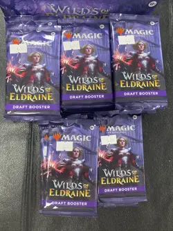 35X MTG Magic the Gathering ​Wilds of Eldraine Draft Booster Pack SEALED~ - Image 1