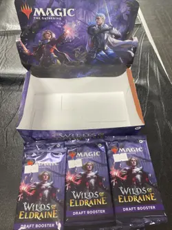 35X MTG Magic the Gathering ​Wilds of Eldraine Draft Booster Pack SEALED~ - Image 2