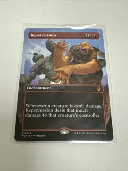 Repercussion ( anime borderless ) NM Wilds of Eldraine: Enchanting Tales - MTG - Image 1