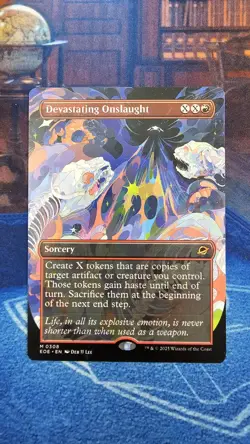Devastating Onslaught (Borderless) Edge of Eternities Regular - Image 1