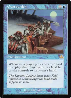 MTG - Overburden - Prophecy - Image 1