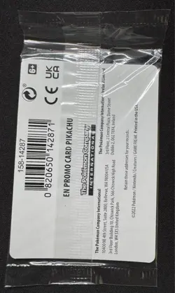 Pikachu 028/078 HOLO Pokemon GO GameStop Promo SEALED - Image 2