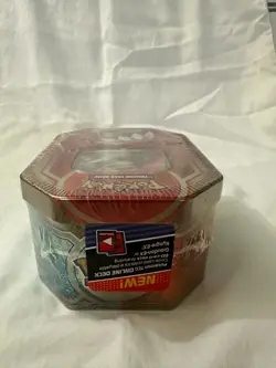 NEW FACTORY SEALED - 2015 Pokemon TCG Groudon EX Tin Legends of Hoenn - Image 4