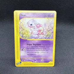 Mew Pokemon e-Card Series Expedition #55 2002 🔥 - Image 1