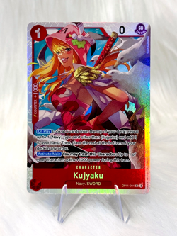 Kujyaku OP11-004 SR A Fist of Divine Speed - One Piece Card English NM/M - Image 1