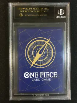 Special Alt Art Nami One Piece 2024 OP09 SP Japanese #106 BLACK LABEL BGS 10 - Image 2