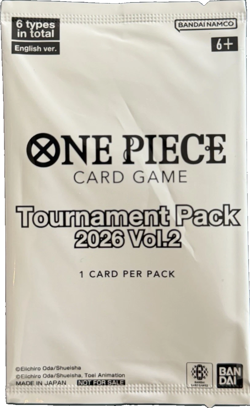 One Piece TCG Tournament Pack 2026 Vol.2 – Promo Pack – Sealed - Image 1
