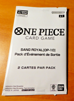 ONE PIECE CARD FRANCAIS PACK D'EVENEMENT OP10 X1 FR BOOSTER SCELLEE NEUF - Image 1