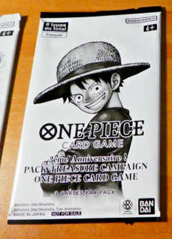 ONE PIECE CARD FRANCAIS PROMO PACK 3EME ANNIVERSAIRE X1 FR BOOSTER SEALED - Image 1