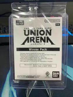 Union Arena Muichiro Tokito Alt Art Winner Promo Demon Slayer Volume 2 (SEALED) - Image 4