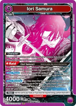 Iori Samura Foil - UE16BT/KGR-1-006 NM - Union Arena - Image 1