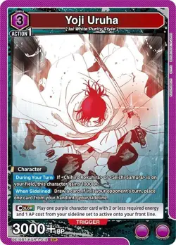 Yoji Uruha Foil - UE16BT/KGR-1-018 NM - Union Arena - Image 1