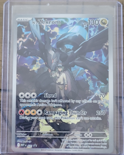 Pokemon N's Zekrom 031 Promo Holo Basic Dragon 130 HP Promo Card - Image 1