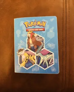 2010 Pokemon Heartgold Soulsilver UNDAUNTED Mini Binder Album Holds 60 Cards! - Image 1