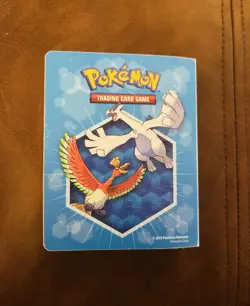 2010 Pokemon Heartgold Soulsilver UNDAUNTED Mini Binder Album Holds 60 Cards! - Image 2