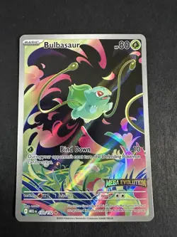 Bulbasaur - (Mega Evolution Stamped) 133/132 Miscellaneous Cards & Products Holo - Image 1