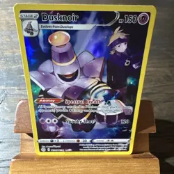 Pokemon Card - Dusknoir TG06/TG30 Brilliant Stars Trainer Gallery Full Art NM - Image 2