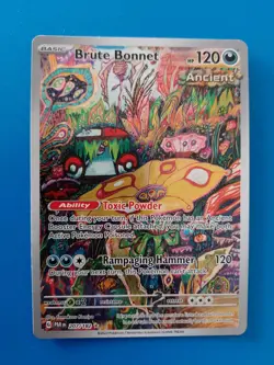Brute Bonnet Holo Card - 207/182 - Sv04: Paradox Rift Set - Pokemon TCG - Image 1