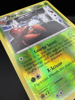 Pokemon Card Parasect Reverse Holo NM Generations 7/83 - Image 3