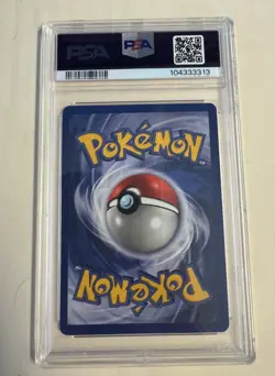 Kabuto Gold W Stamp Stamped Pokemon Card - WOTC Promo - Fossil - 50/62 - PSA 7 - Image 2