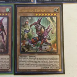 Kashtira Deck Core 5 Card Lot Yugioh TCG Fenrir, Unicorn, Etc. - Image 2