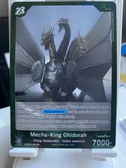 TOHO Mecha-King Ghidorah Battle 7000+ CounterPower Godzilla Card Game EBP02-068 - Image 1