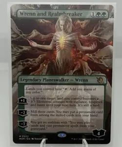 MTG Wrenn and Realmbreaker (Borderless) - 322 / English / Near Mint - Image 1