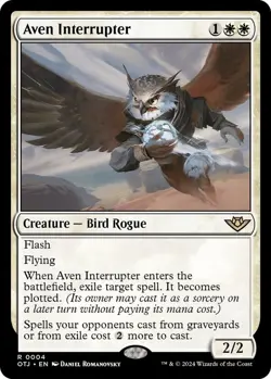 MTG - Aven Interrupter - Outlaws of Thunder Junction - Rare [NM] - Image 1