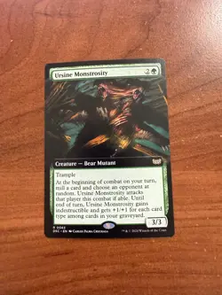 Ursine Monstrosity (Extended Art) Commander: Duskmourn: House of Horror Regular - Image 1