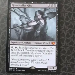 Wizards of the Coast Ghoulcaller Gisa 023/337 C14 Rare Creature Black EN - Image 1