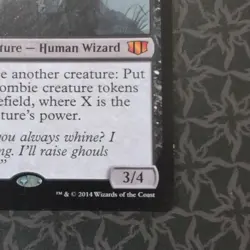 Wizards of the Coast Ghoulcaller Gisa 023/337 C14 Rare Creature Black EN - Image 3