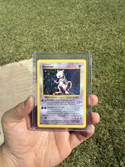 Mewtwo 010/102 Base Set (Shadowless) Holo Pokemon Card | Rare - Image 1