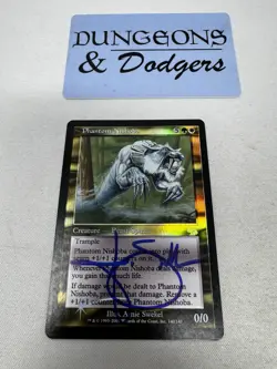 Phantom Nishoba - Judgement FOIL - Magic The Gathering MTG - Signed - Image 1