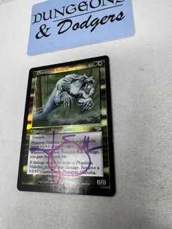 Phantom Nishoba - Judgement FOIL - Magic The Gathering MTG - Signed - Image 2