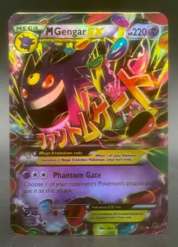 #3 M Gengar EX 35/119 XY Phantom Forces 2014 Holo Rare Pokemon Card TCG - Image 1
