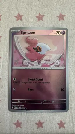 Spritzee 035/088 Perfect Order Reverse Holo Pokemon TCG Card - Image 1