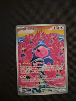 Pokemon TCG Paldea Evolved Flamingo Card 227/193 - Image 1