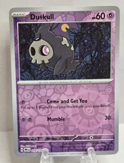 Duskull [Reverse Holo] 35/131 Pokemon Prismatic Evolutions - Image 1