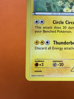 Pokemon Raichu RC9/RC32 Pokemon Generations Radiant Collection NM 20th - Image 4