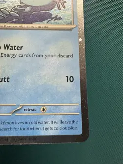 Pokemon Wooper SWIRL SVP 155 Black Star Promo Cosmos Holo English NM - Image 5
