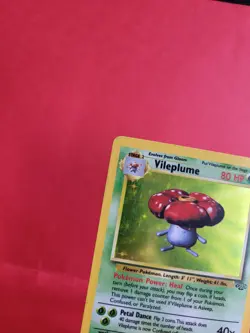 Pokemon Karte/card - Giflor Vileplume 15/64 - Jungle - Holo - Light Played - Image 2