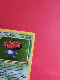 Pokemon Karte/card - Giflor Vileplume 15/64 - Jungle - Holo - Light Played - Image 3